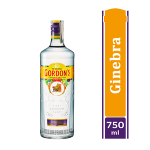 Ginebra Gordon’s London Dry Gin Botella 750ml