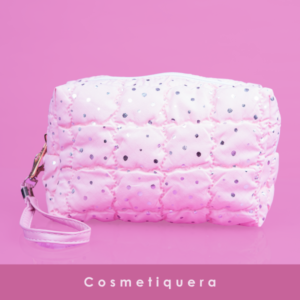 Cosmetiquera rose glow