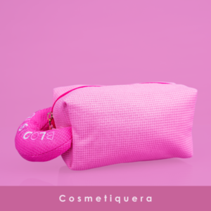 Cosmetiquera bloom pink