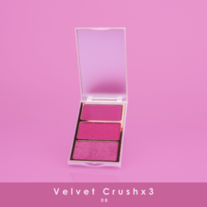 Velvet rubor x 3 magenta