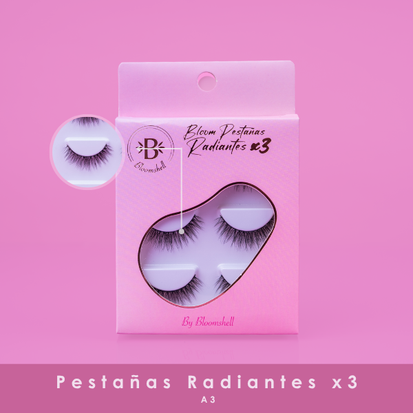 Bloom pestaÑas radiantes x 3