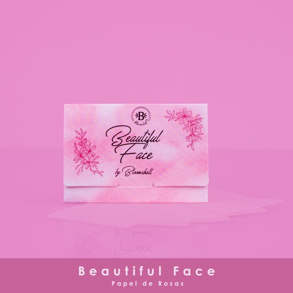 Beautiful face (papel de rosas)