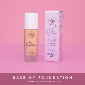 My foundation 2 en 1 (base lÍquida)(medium beige)
