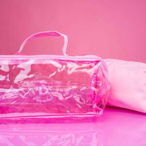 Organizador 2 en 1 rosado (cosmetiquera)