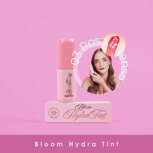 Bloom hydra tint 2 en 1 rosa intenso (03)