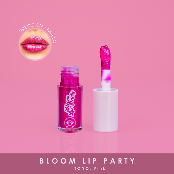 Bloom lip party duocromÁtico pink (brillo labial/ lip gloss)